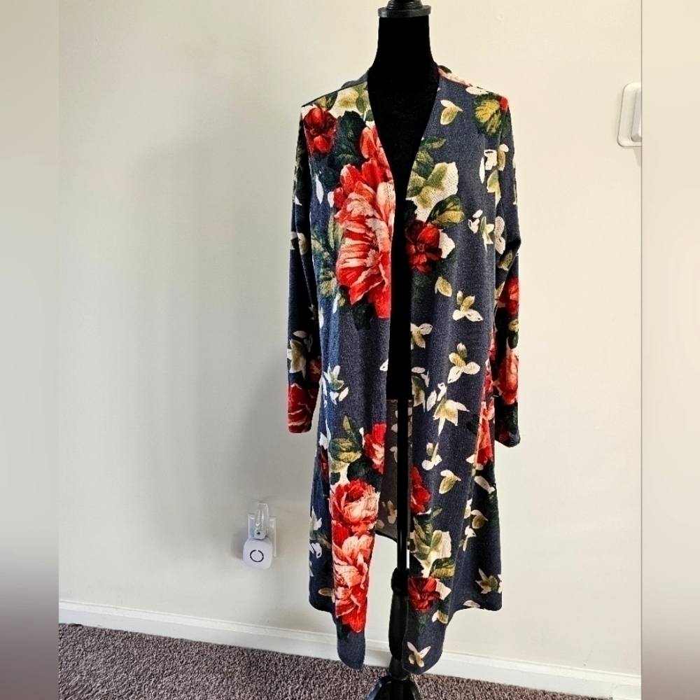 Floral Kimono 2X by ChicSoul {BX20}